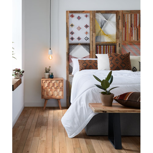 Corrigan Studio Cayson Solid Wood Bedside Table & Reviews Wayfair.co.uk